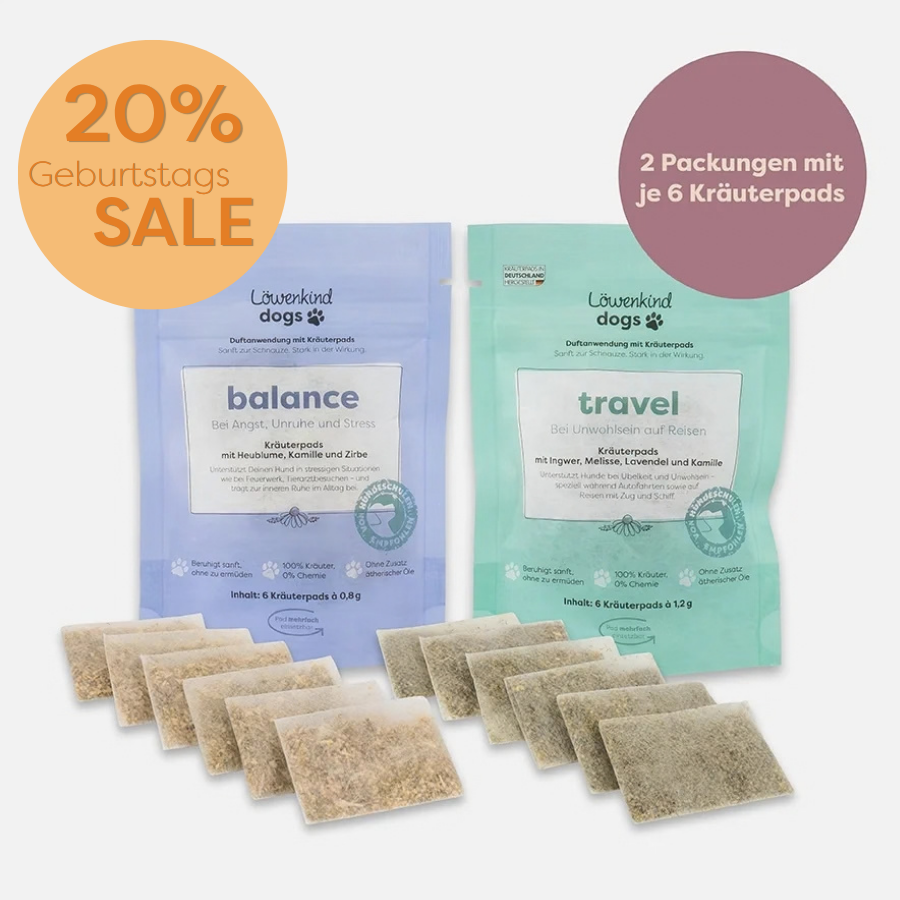 Balance & Travel Kräuterpads - Kombi