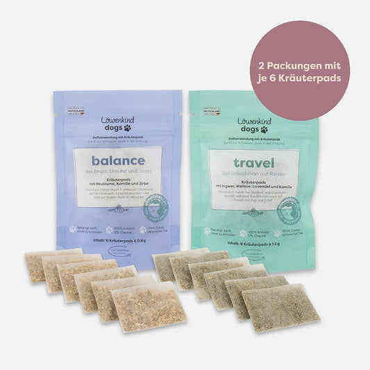 Balance & Travel Kräuterpads - Kombi